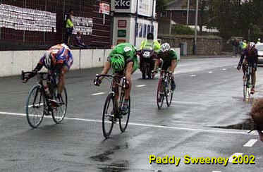 Close finish for McCann with Evens behind in third