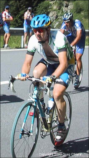 Mark Scanlon in the Tour of Switzerland (Picture by Greg O'Hara)