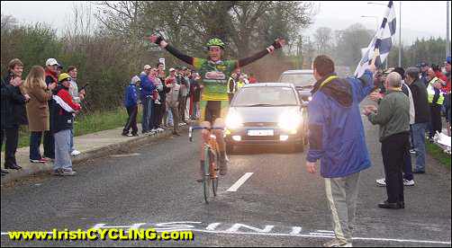 Brian Kenneally winning the Des Hanlon Memorial in Carlow