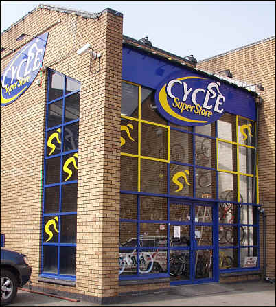 The Cycle Super Store in The Square Motor Centre tallaght